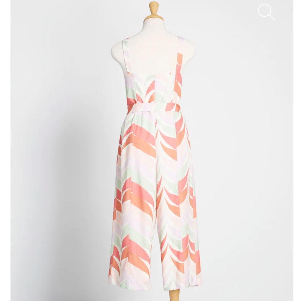 ModCloth x Hutch Start of Spring Cropped Jumpsuit Size 4 - Picture 5 of 13